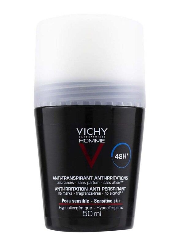 

Vichy Homme Anti-Transpirant 48H Roll On Deodorant, 50ml