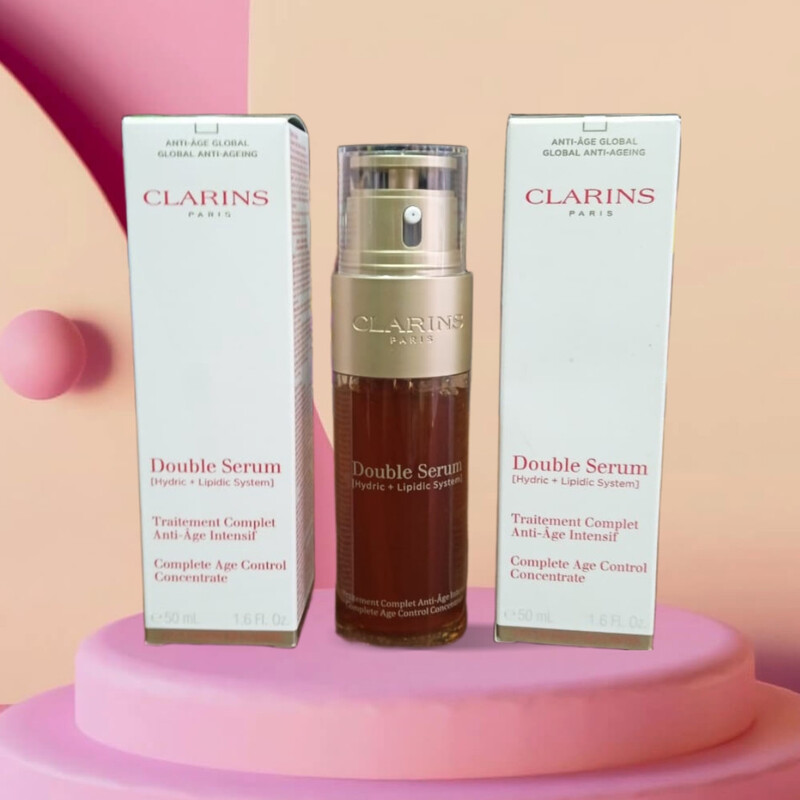 CLARINS Double Serum Complete Age Control Concentrate, 50 ml (2-pack)