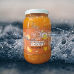 Fruity Beauty Food & Body Scrub Vitamin C Soft and Clean for Extra Softness & Silky Touch 5kg