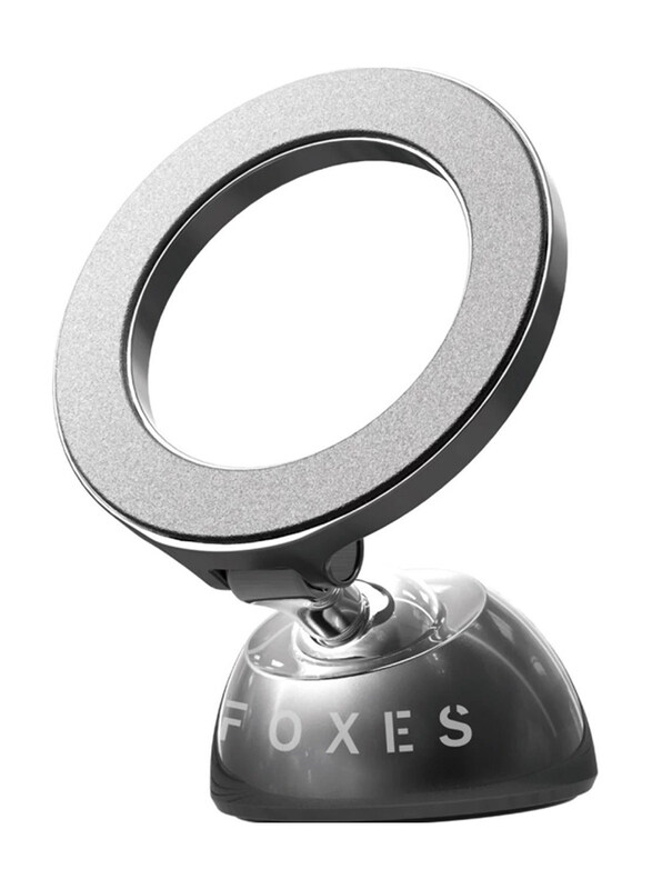 

Generic Foxes iPhone 15/14/13/12 Pro Max Magnetic Car Mount Secure & Hands-Free Phone Holder, Grey