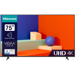 Hisense 75A61K 4K Smart DLED Television 75inch 2023 Model