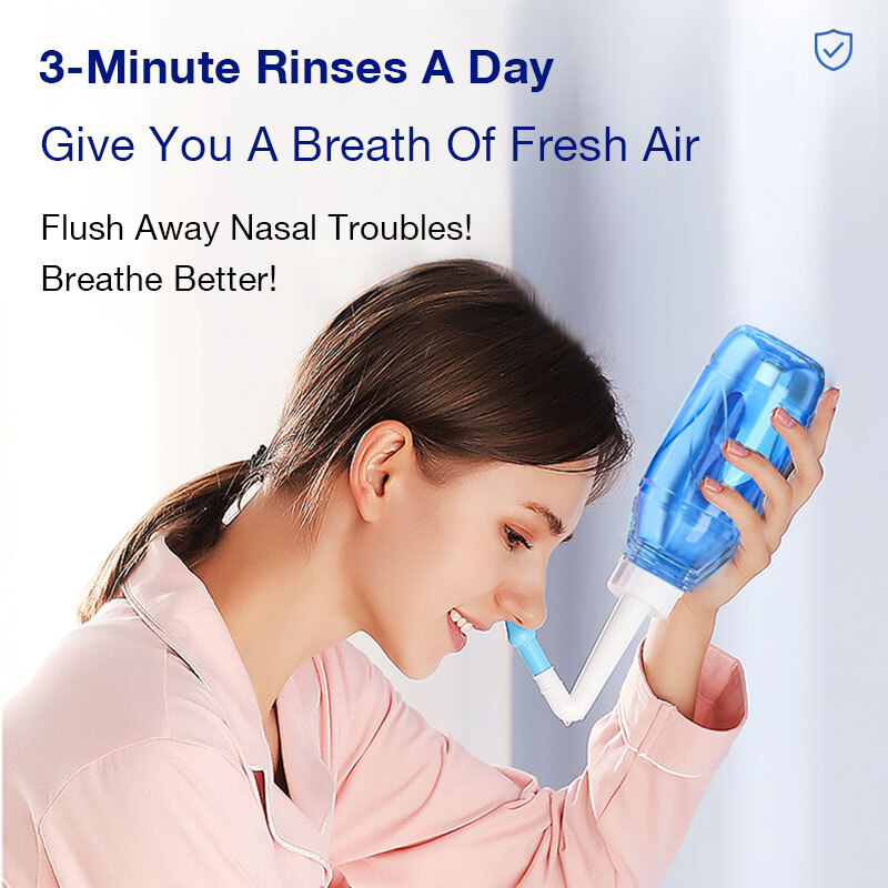 Daily Nasal Rinsing Nasal Wash Nose Cleaner YT-330Blue