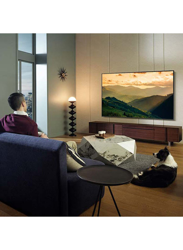 Samsung 85-Inch Flat 4K Smart QLED TV, QA85Q60CAUXZN, Grey