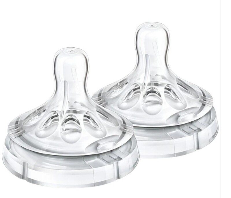 2-Piece Anti-Colic Nipples BPA Free - Large