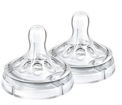 2-Piece Anti-Colic Nipples BPA Free - Large