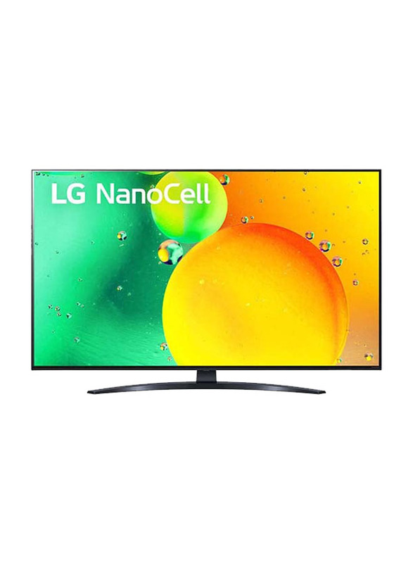 LG 65-Inch Flat 4K Nanocell Tv Cinema Screen Design LED TV, 65NANO796QA, Black