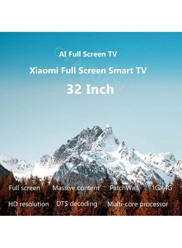 Xiaomi 43-Inch 4K Ultra HD LED Smart TV, Mi TV 4S 43, Black