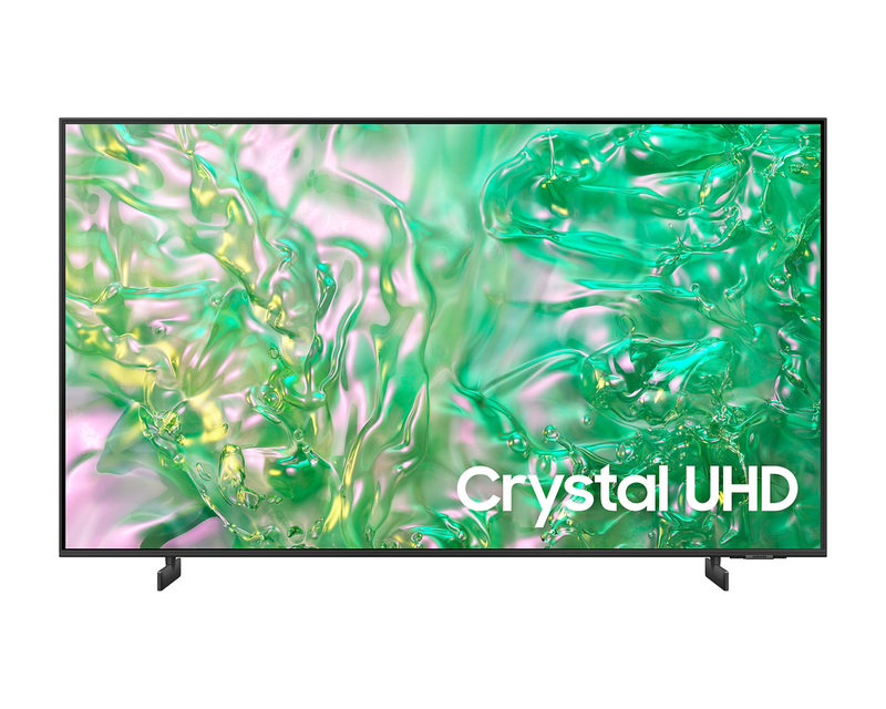 

Samsung 55 Inch Crystal UHD 4k Smart TV with AirSlim Design, PurColour, 4K Upscaling, Tizen OS, And Samsung Knox Security, 2024 - 55DU8000