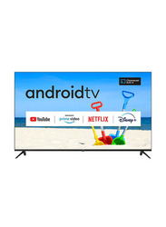 JVC 55-Inch 4k UHD LED Android TV with Dolby Audio, LT-55N7115A, Black