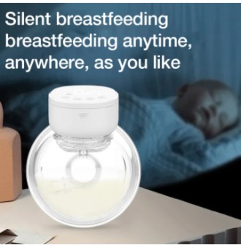 Electric Wearable Breast Pump Pink