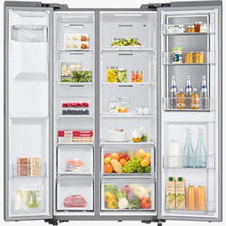 Samsung 628 Liter Side by Side Refrigerator with Water Dispenser Silver