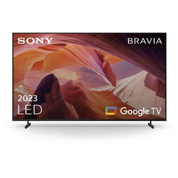 75 Inch  4K UHD LED Smart Google TV 2023 Model KD75X80L Black