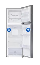 Samsung 450L Gross Capacity Refrigerator  RT45CG5400S9SG  Silver