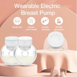 Electric Wearable Breast Pump Pink