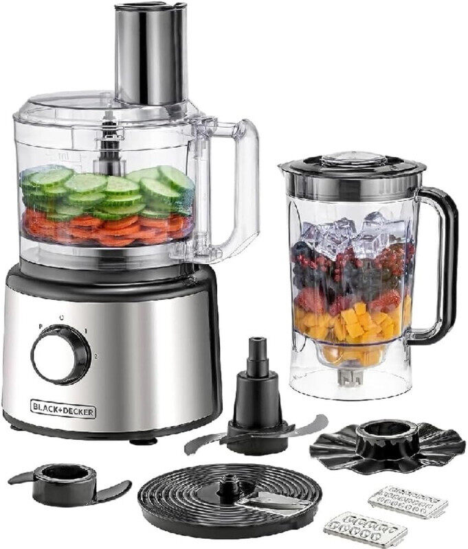 

Black+Decker Black and Decker Multifunction Food Processor FX760-B5-2 years warranty