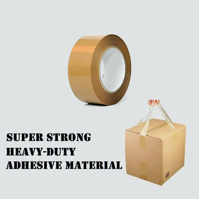 Hexar Heavy Duty Packing Tape, 200 Yards, Brown