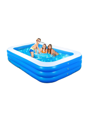 Hexar Inflatable Swimming Pool, Blue