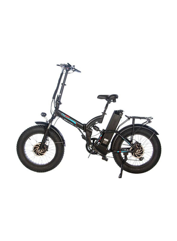 OxyVolt All Mountain Adult Electric Bicycle, Black