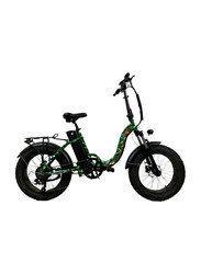 OxyVolt Low Fat Ranger Adult Electric Bicycle, Camouflage