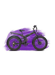 OxyVolt Puma Adult Electric Bicycle, Black