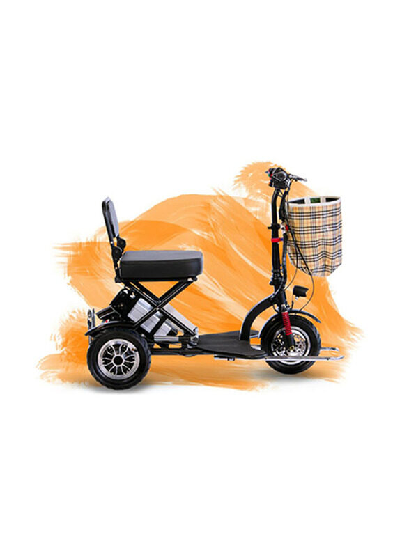 OxyVolt Handytrike Adult Electric Bicycle, Black