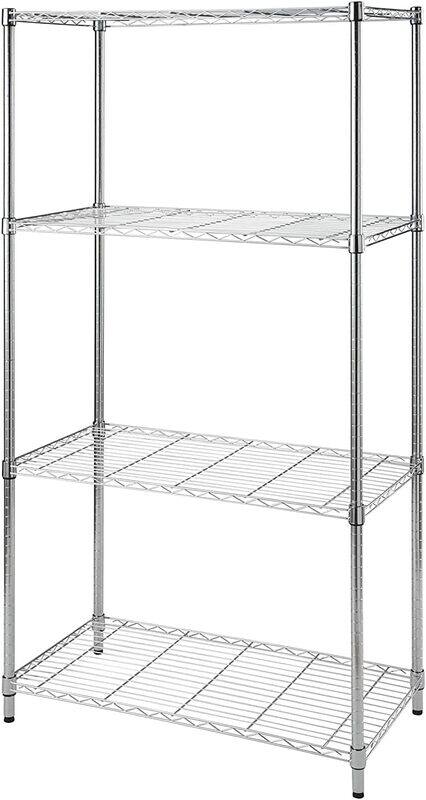 

Genric Dingo-Wire Kitchen Chrome Shelves 90x45x180cm 4Levels/set