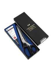 Kai 7000 Series Professional Tailor Sewing Shears Scissors, 250mm, 7250, Silver/Black