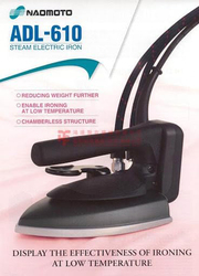 Naomoto Steam Iron Heated Steam Hose with Solenoid Valve, 740W, CDL 610, Multicolour