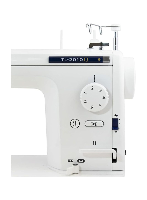 Juki High Speed Sewing & Quilting Machine with Free Bonus Pack, TL-2010Q, White