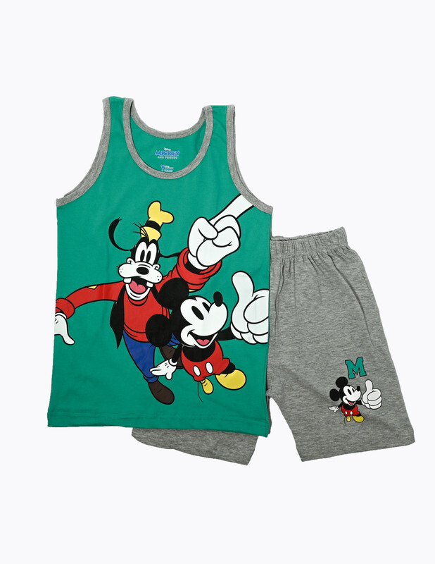Mickey & Friends - Boys Short Sleeve Tshirt & Short Set