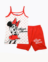 Minnie Mouse - Girls Short Sleeve Tshirt & Short Set