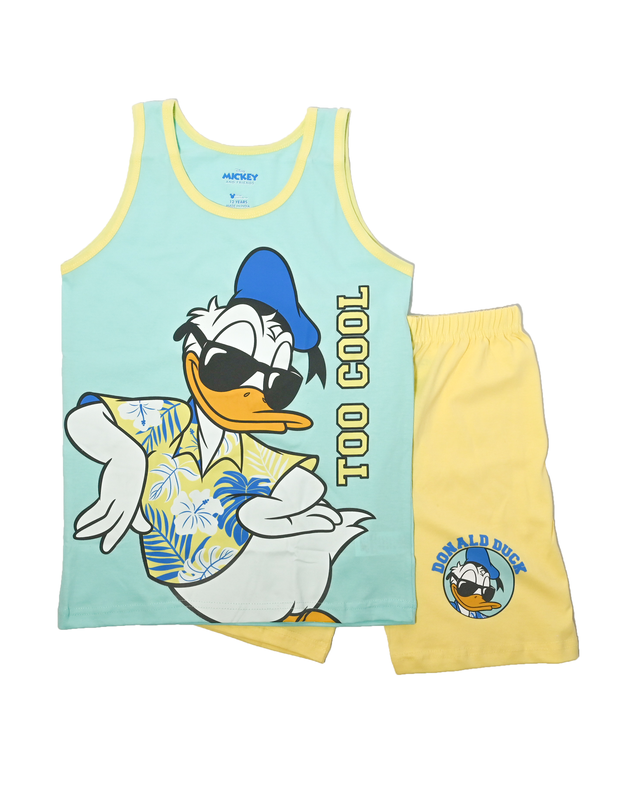 Donald Duck - Boys Short Sleeve Tshirt & Short Set