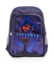 School Bag - Super Man 16" Backpack