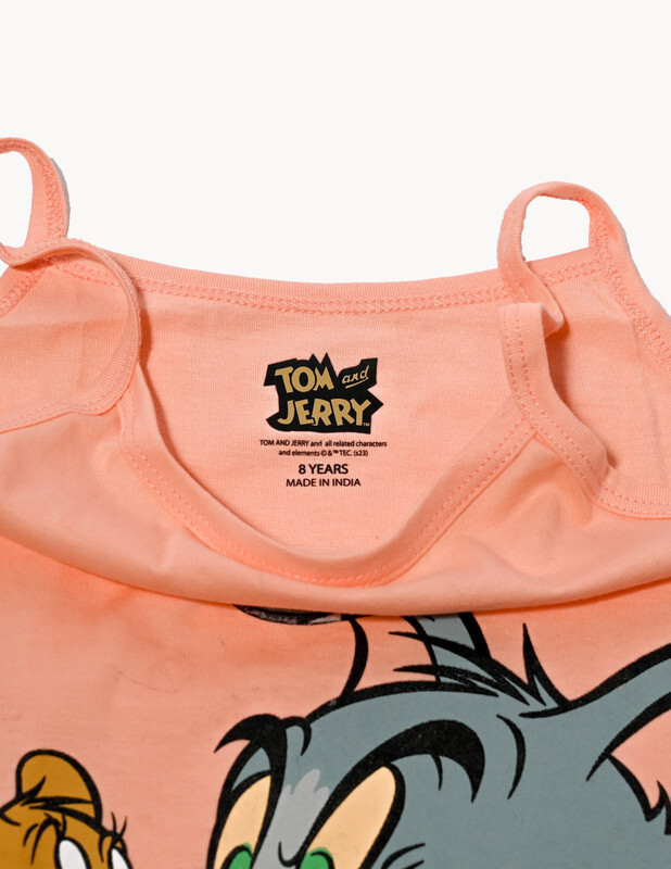 Tom & Jerry - Girls Short Sleeve Tshirt & Short Set