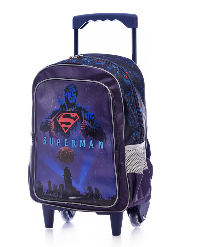 School Bag - Super Man 14" Trolley Bag