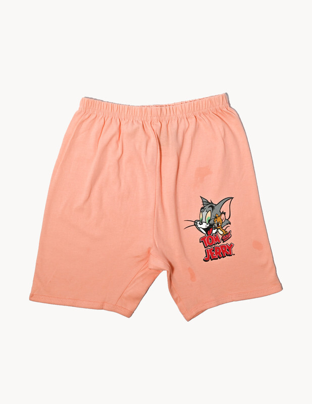 Tom & Jerry - Girls Short Sleeve Tshirt & Short Set