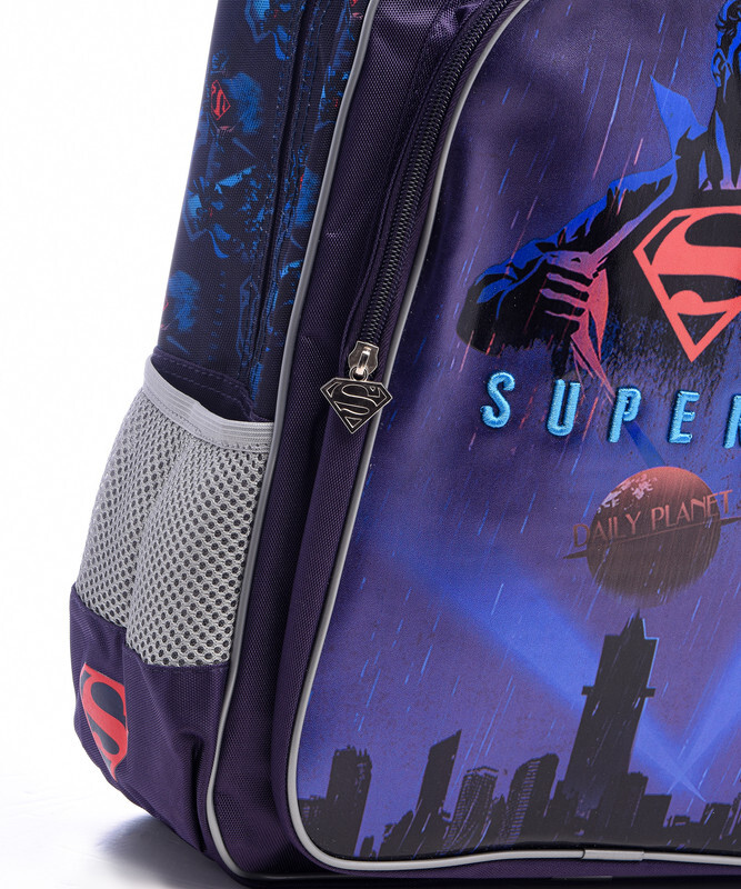 School Bag - Super Man 16" Backpack
