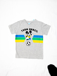 Mickey Mouse - Boys Brazil Tshirt