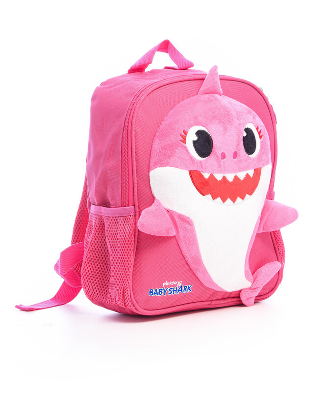 School Bag - Baby Shark 12" Backpack with Pencil Case