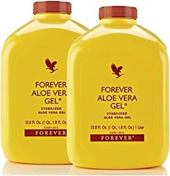Aloe Vera Gel Forever  - Forever Living - Pack of 2 (2ltr) - certified by the International Aloe Science Council