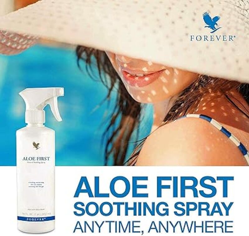 Forever Living -  2x Aloe Vera First Spray Moisturising Gel Flp Shop - Perfect addition to any first aid kit