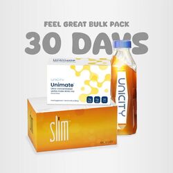 FEEL GREAT BULK PACK 30 DAYS  - Bios slim Unimate Unicity