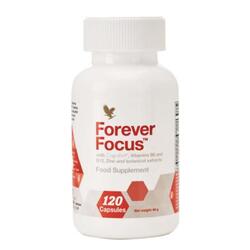 FOREVER FOCUS, Supports brain DNA synthesis and repair ,120 capsules