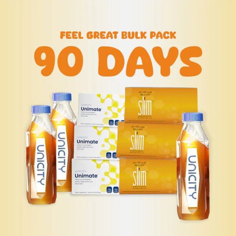

Health Care Feel Great Bulk Pack 30 Days - Bios Life Slim UNICITY UNIMATE BALANCE - appetite hunger control