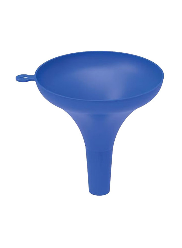 Cosmoplast 6-inch Polypropylene Funnel, Medium, Blue