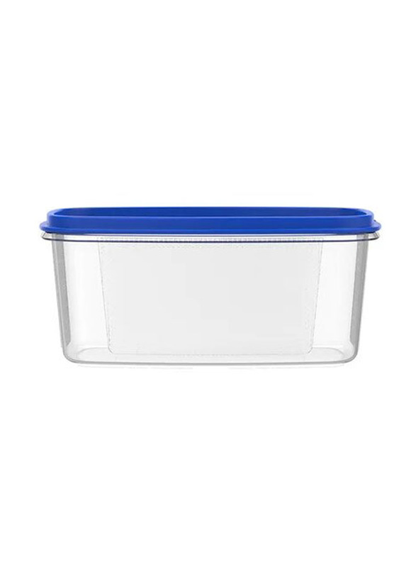 Cosmoplast Plastic Food Saver Oval Set, 3 Pieces, Blue