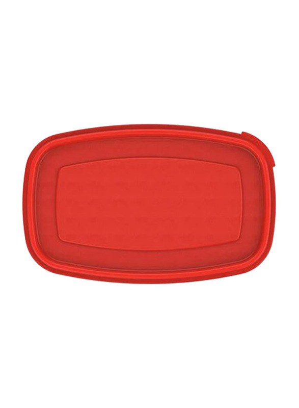 Cosmoplast Plastic Food Saver Oval Set, Red