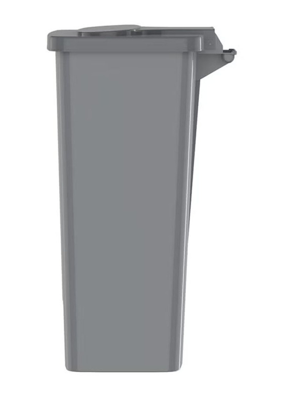 Cosmoplast Step-On Waste Bin, Pearl Grey