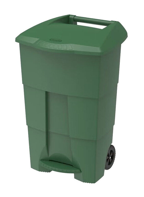 

Cosmoplast 125L Step On Waste Bin, Grey