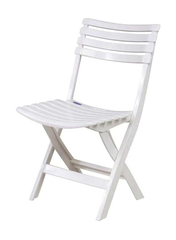 

Cosmoplast Folding Camping Chair, White